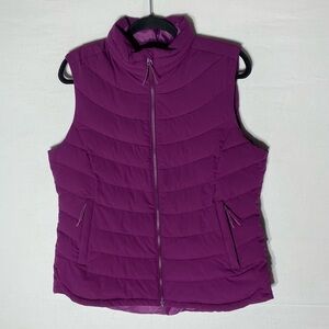 Wind River Pink Purple Hyper Dri T Max Puffer Vest L